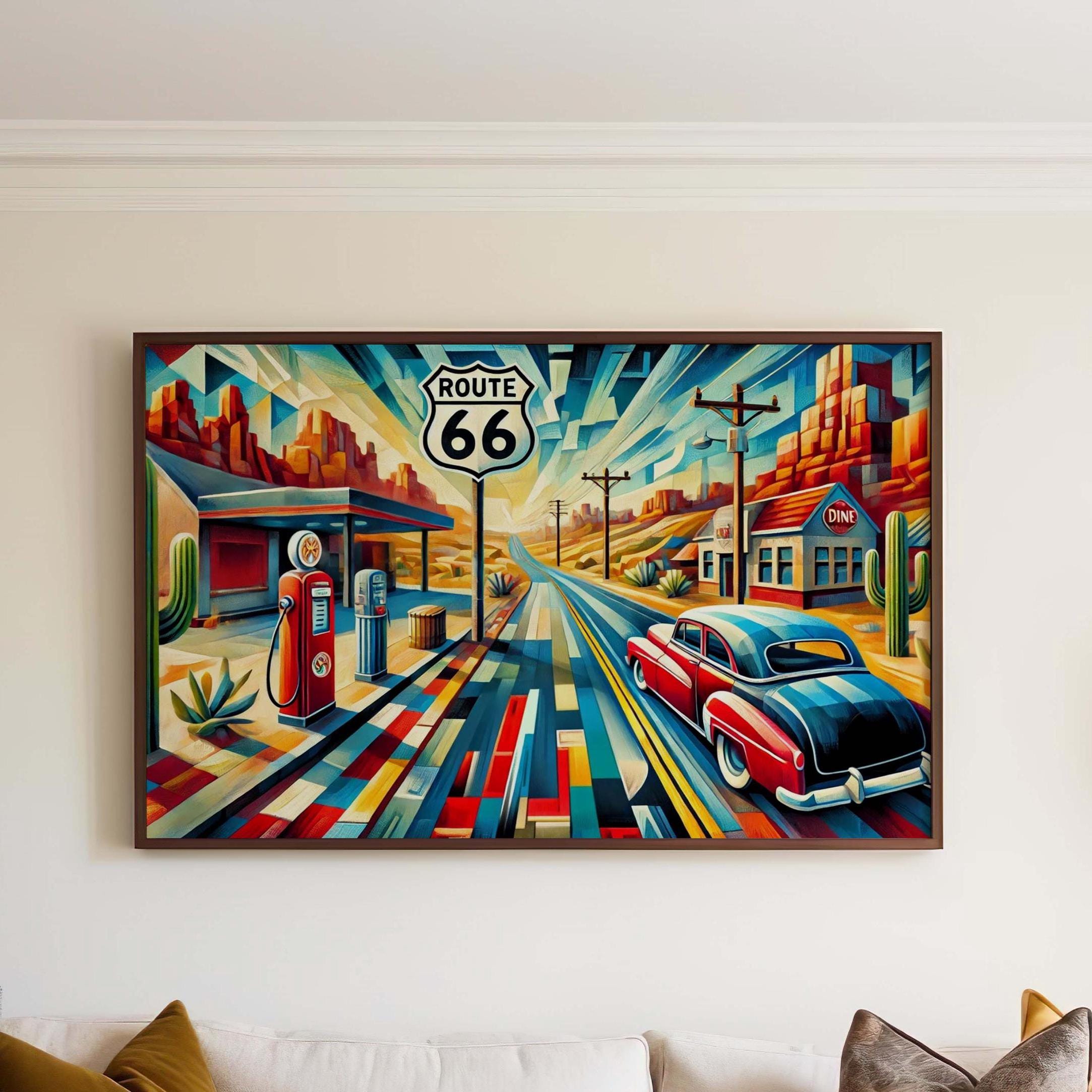 Route 66 Premium Print - United States