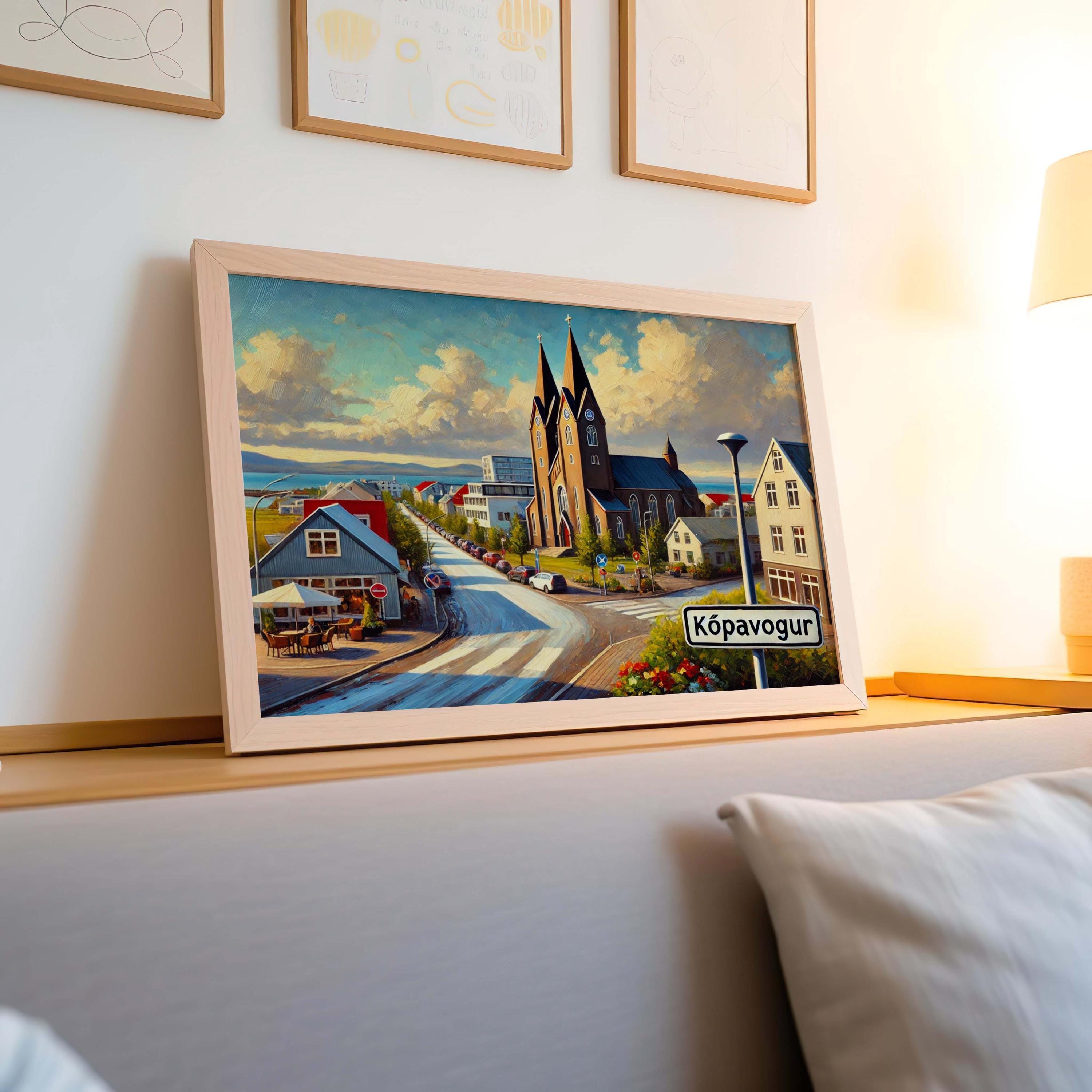 Kopavogur Poster - Kopavogur, Iceland