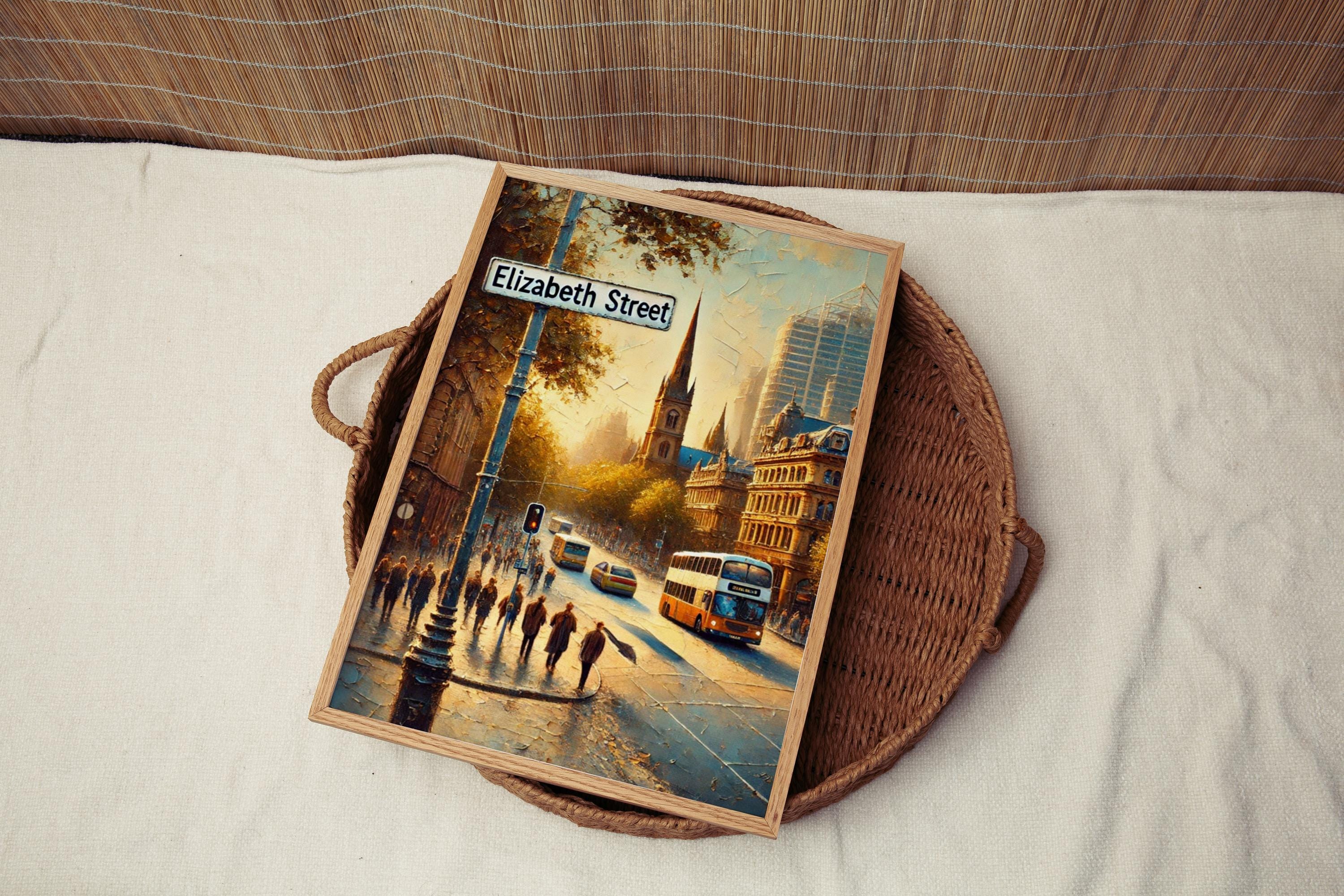 Elizabeth Street Print - Sydney, Australia