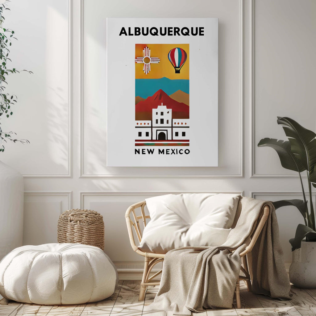 Albuquerque Wall Art - Albuquerque, New Mexico