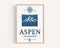 Aspen Tree Nature Print - Aspen, Colorado, USA