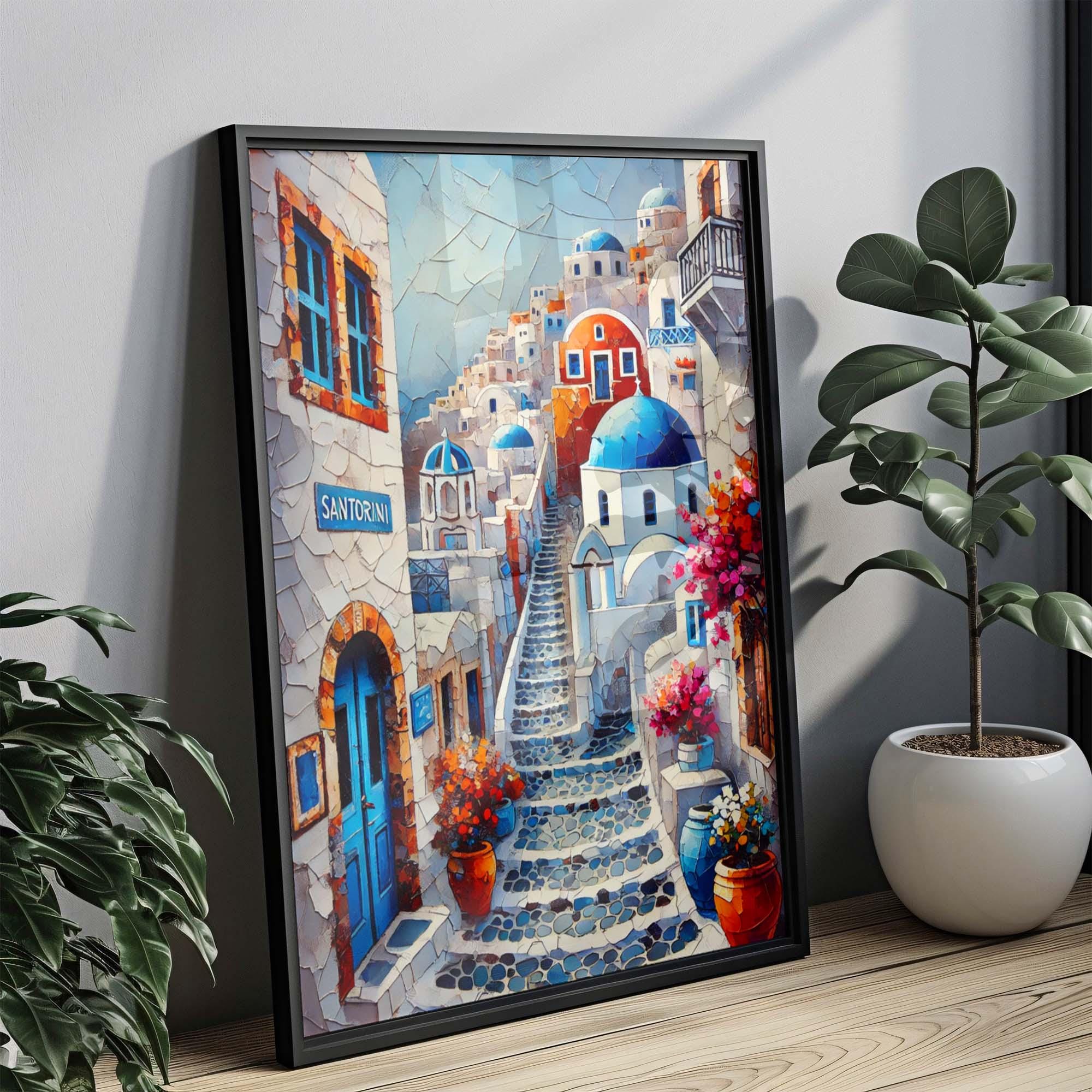 Santorini Print Fine Art - Santorini, Greece