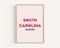South Carolina Wall Art - South Carolina, USA
