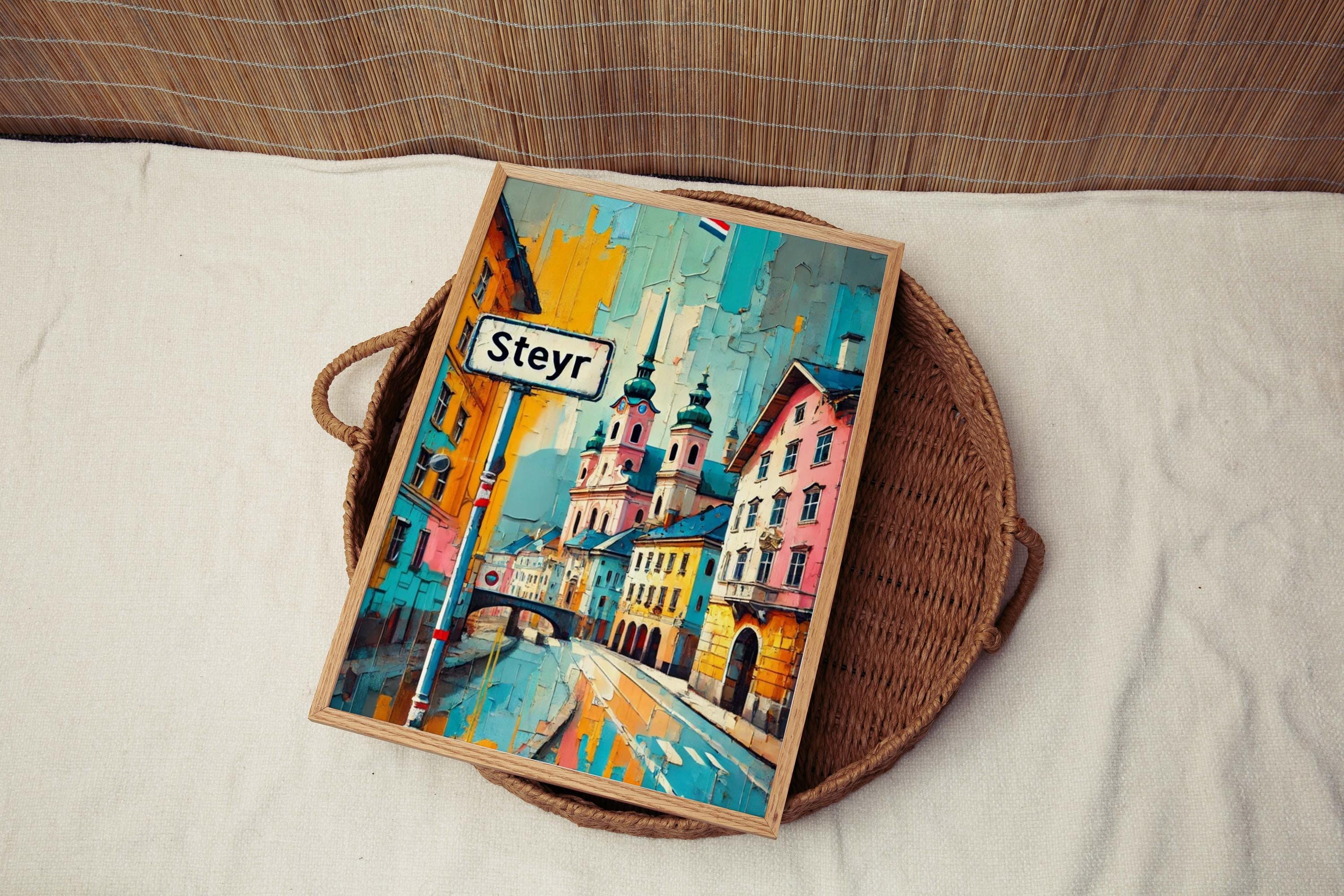 Steyr Poster Travel - Steyr, Austria