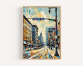 Liberty Ave Print Decor - Pittsburgh, Pennsylvania, USA