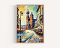 Krakow Vintage Poster - Krakow, Poland