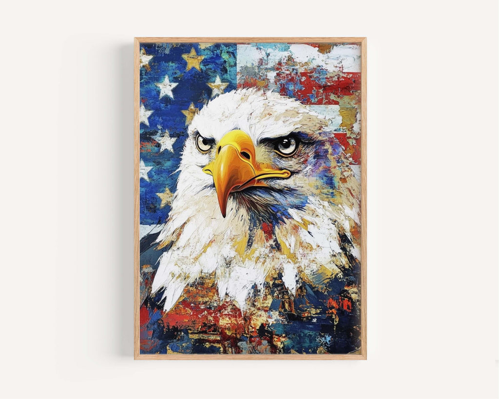 Bald Eagle Poster Patriotic - United States