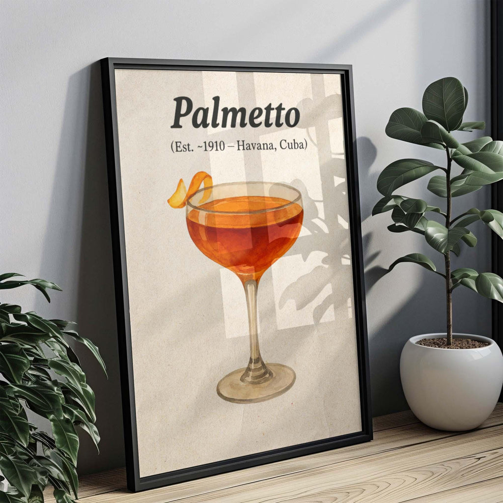 Palmetto Cocktail Wall Art