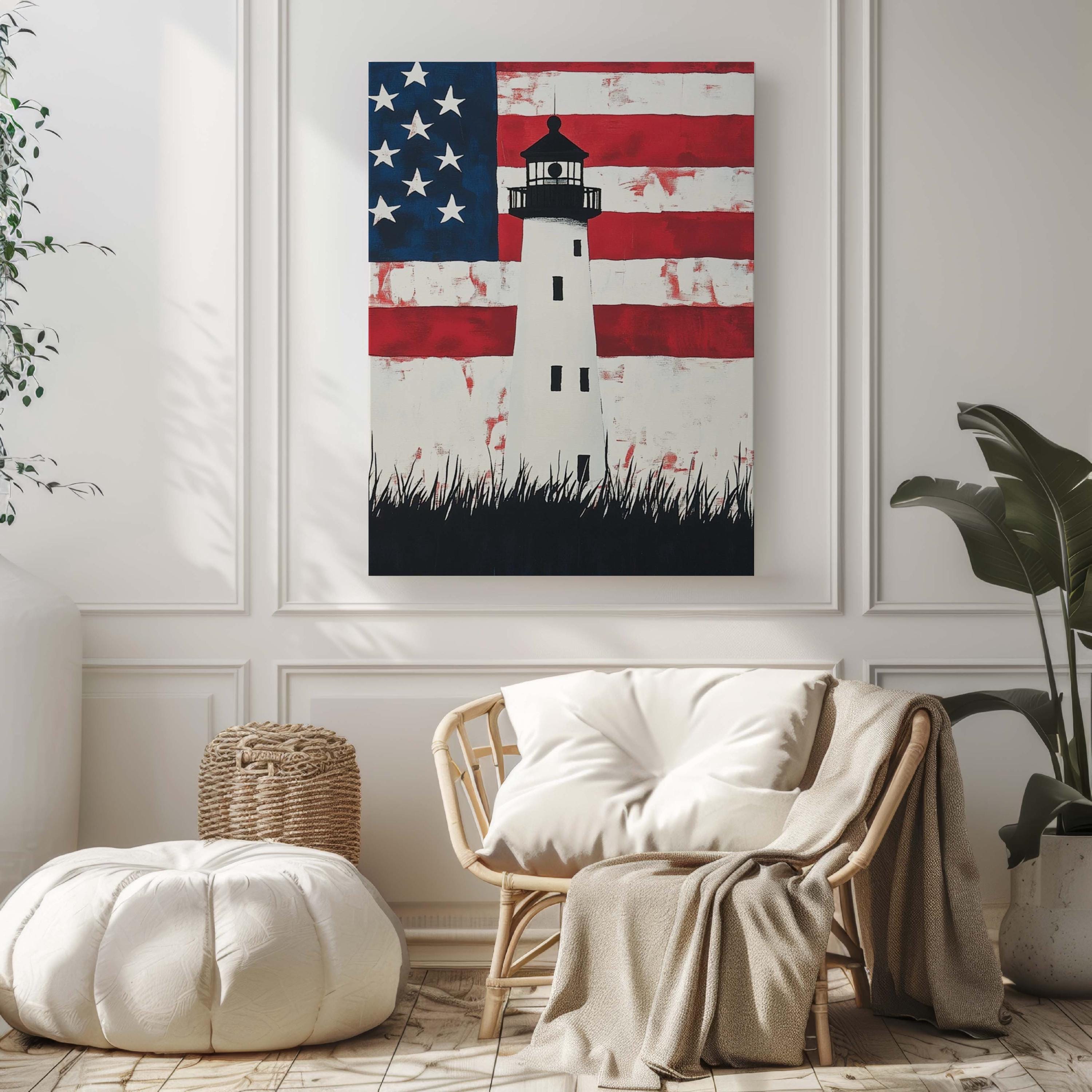 Lighthouse Print Coastal - United States
