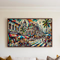 Jalan Alor Wall Art Print - Kuala Lumpur Travel Poster, Malaysia Art, Malaysian Decor, Housewarming Gift, Iconic Street Food Scene