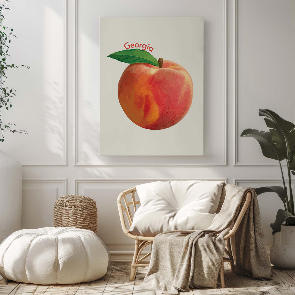 Dorm Wall Art Minimalist - Georgia, USA