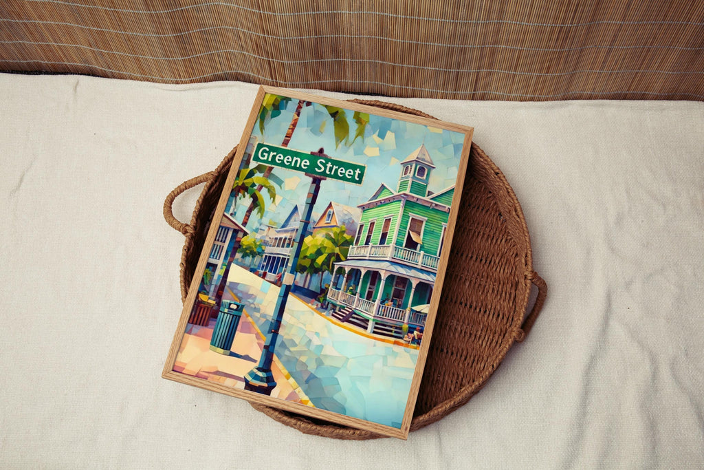 Greene St Print Coastal - Key West, Florida, USA