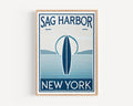 Sag Harbor Coastal Print - New York, USA
