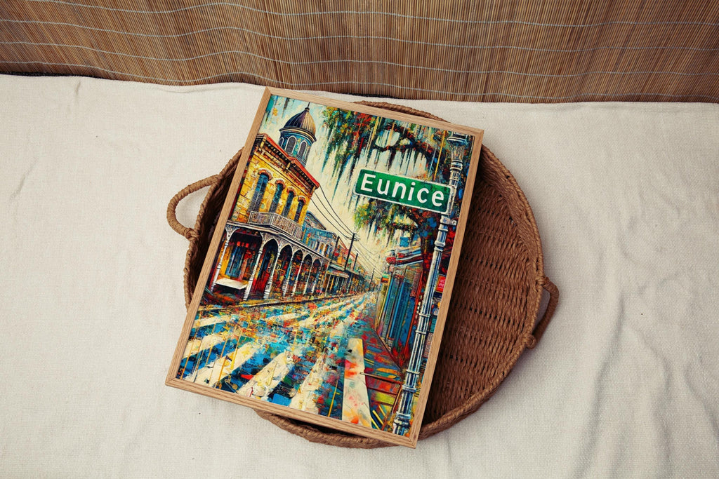 Eunice Print - Eunice, Louisiana, USA