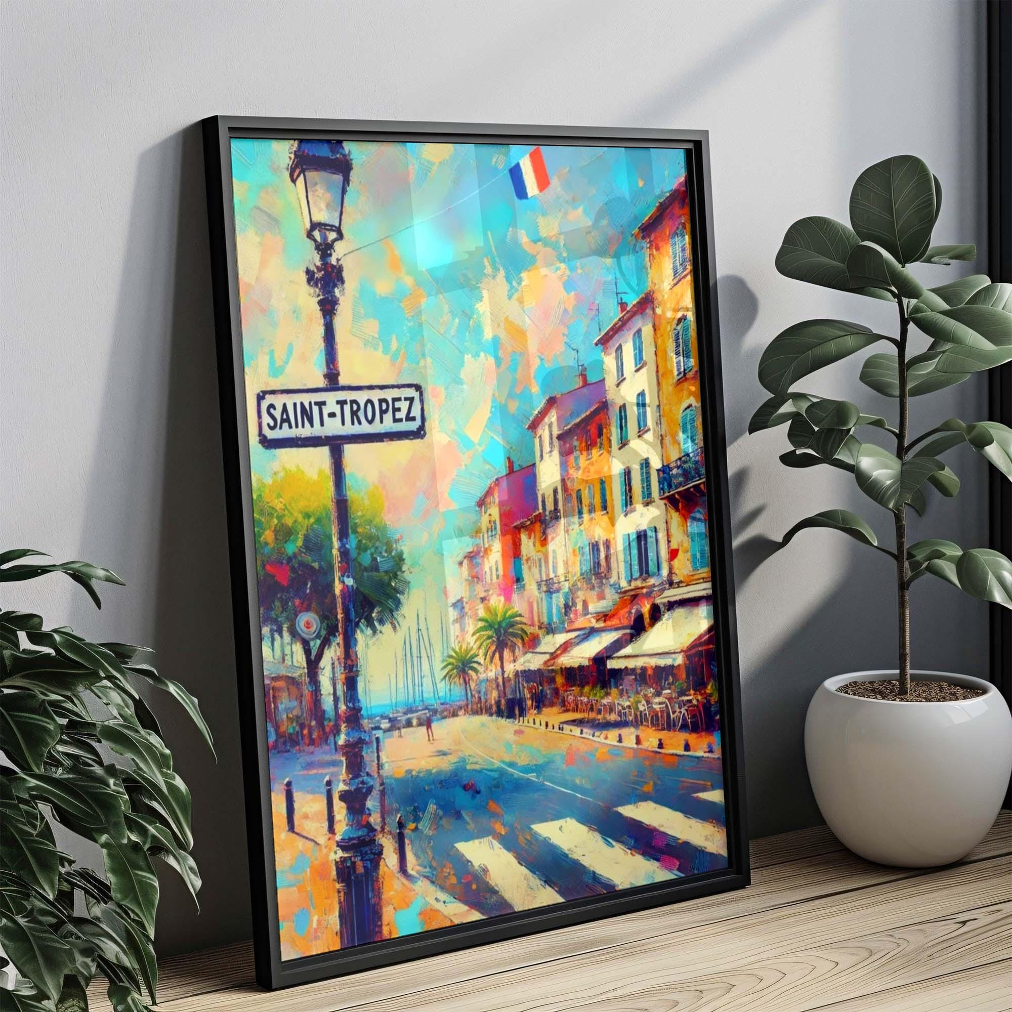 Saint-Tropez Art Print - Saint-Tropez, France