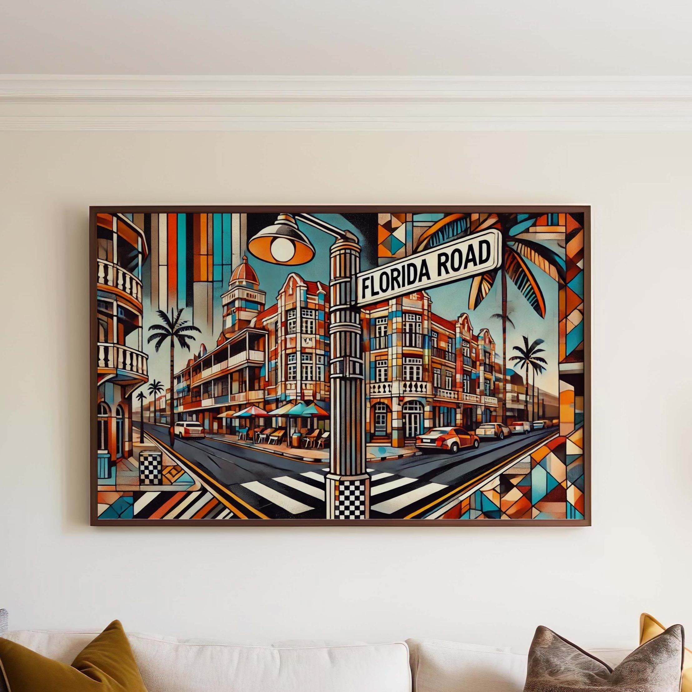 Florida Road Print - Durban, South Africa