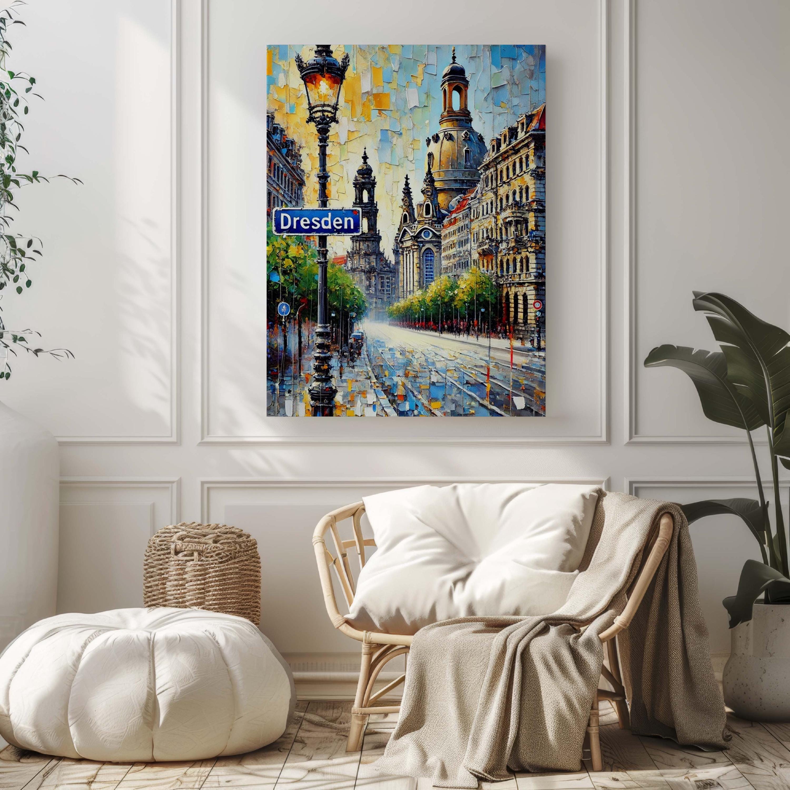 Dresden Print Vintage - Dresden, Germany
