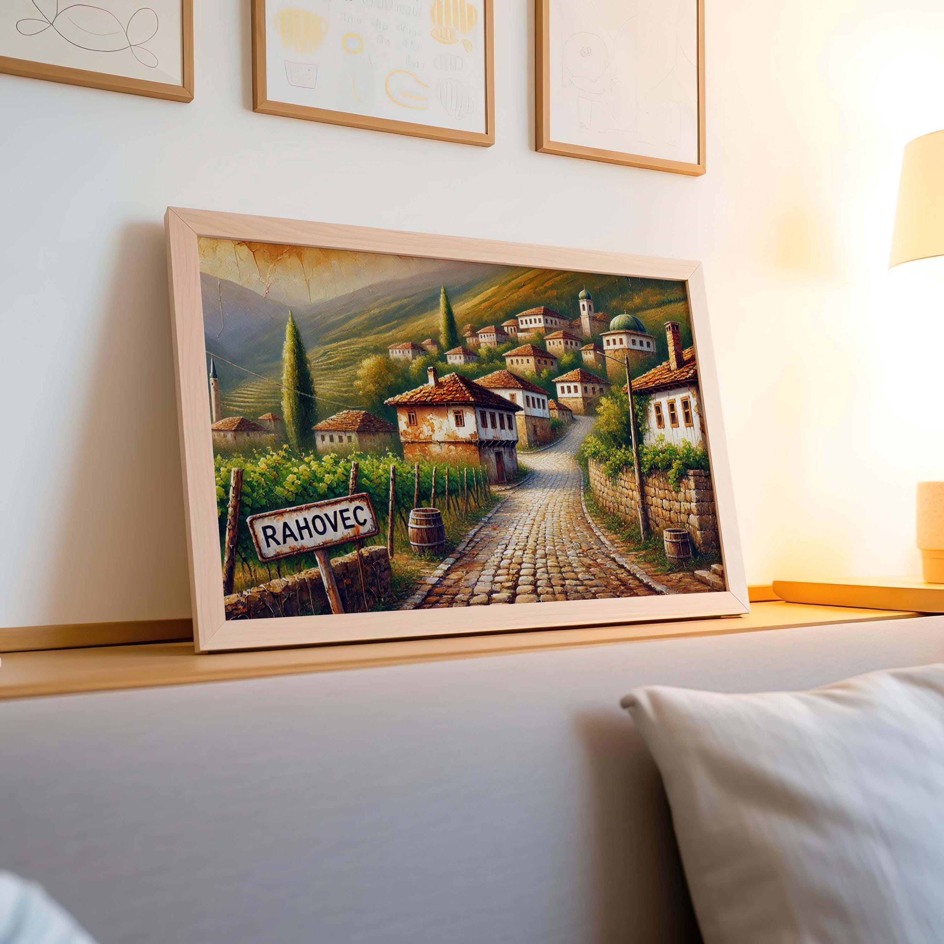 Rahovec Print Map - Rahovec, Kosovo