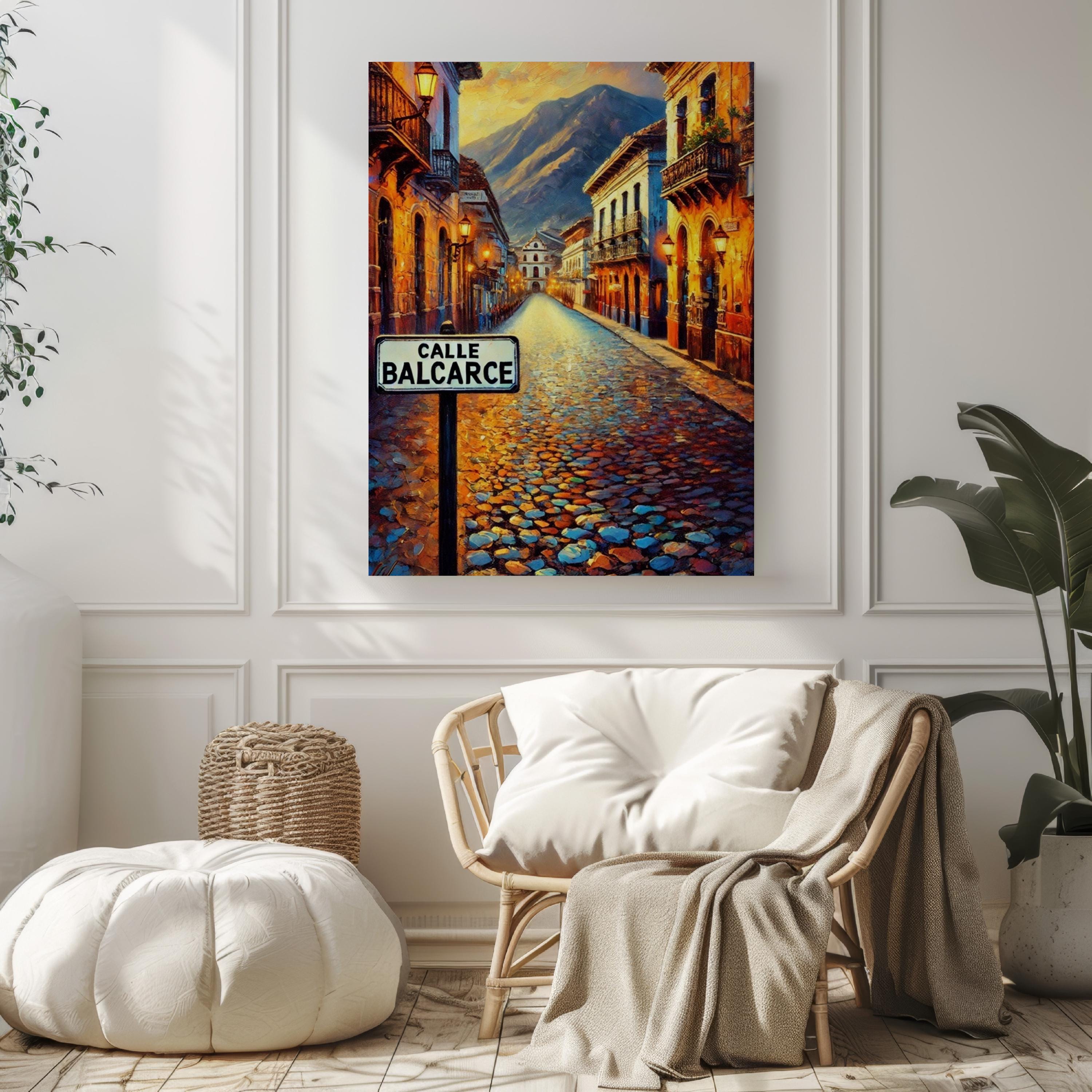 Calle Balcarce Print - Salta, Argentina