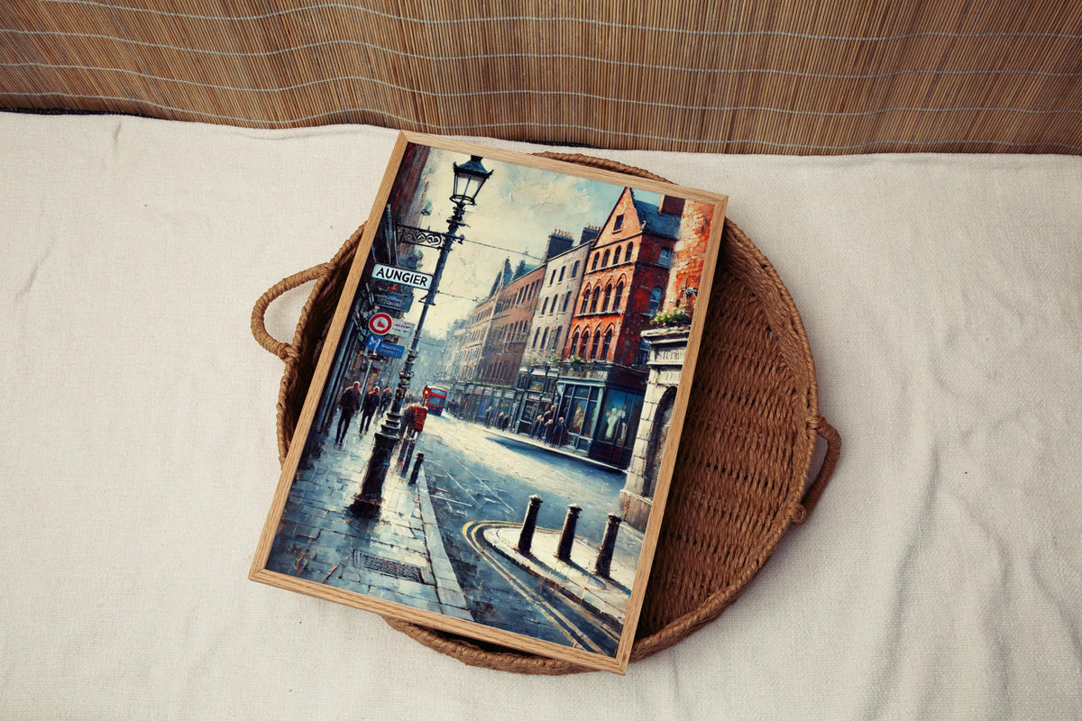 Aungier Street Print Cityscape - Dublin, Ireland