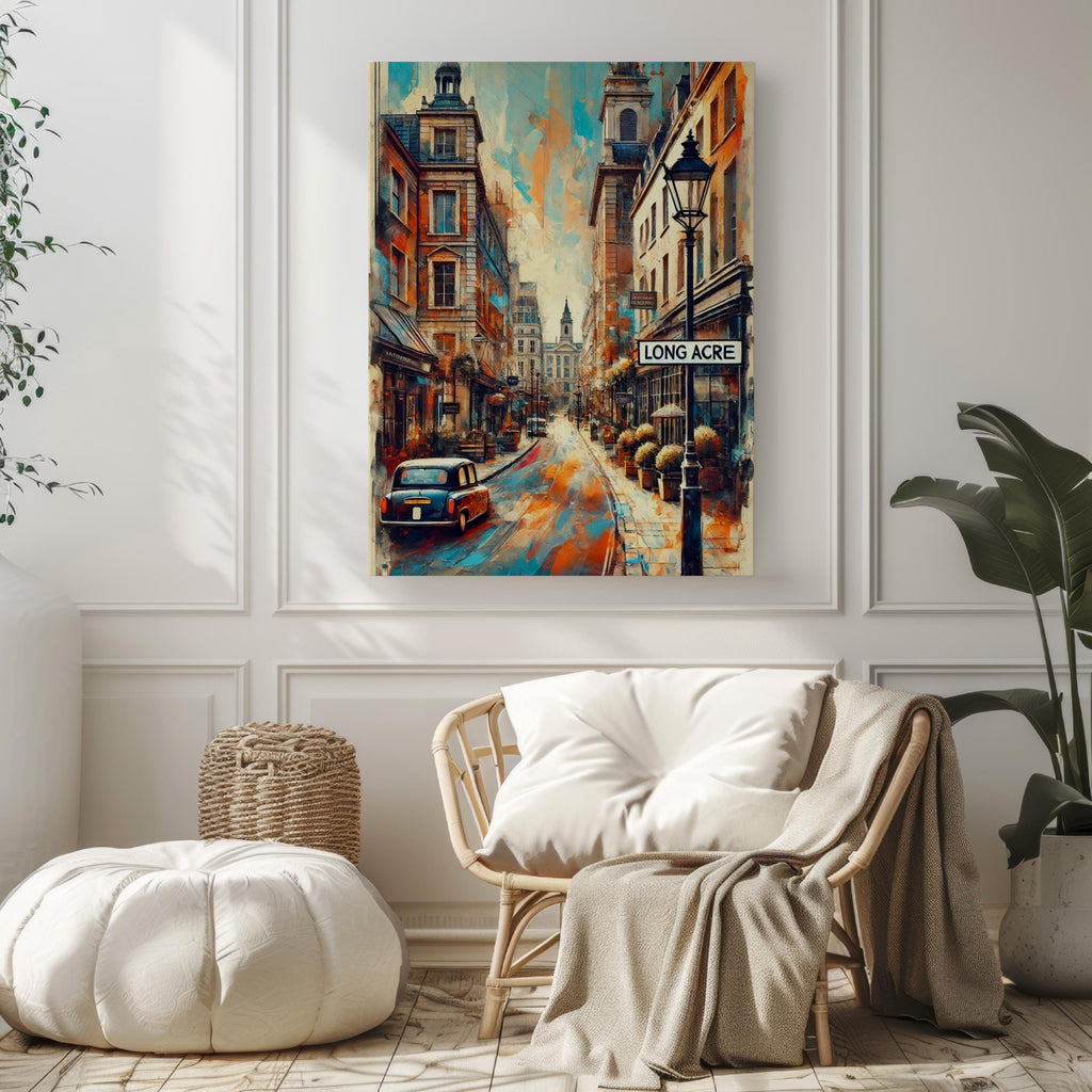 Long Acre Vintage Print - London, United Kingdom