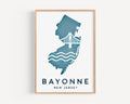 Bayonne Print - Bayonne, New Jersey, USA
