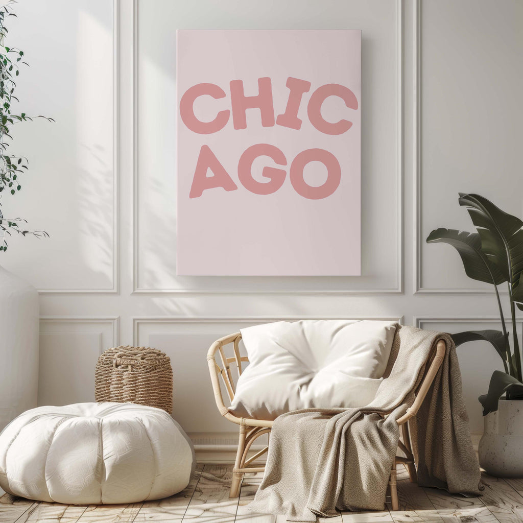 Chicago Wall Art Dorm - Chicago, Illinois, USA