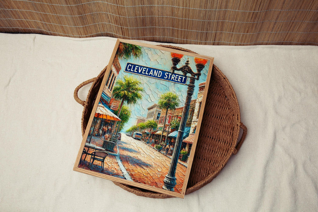 Cleveland Street Wall Art - Clearwater, Florida, USA