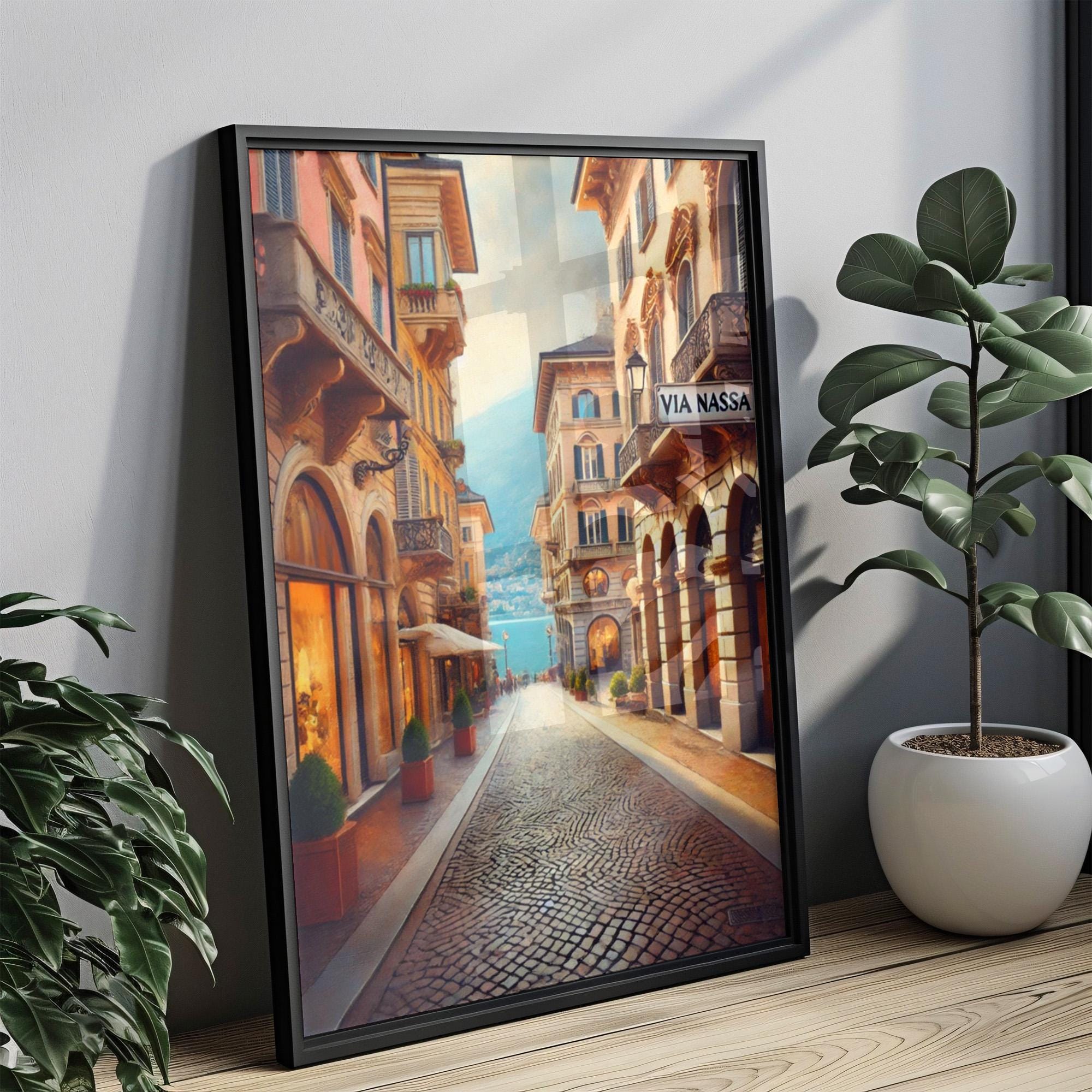 Via Nassa Print Modern - Lugano, Switzerland