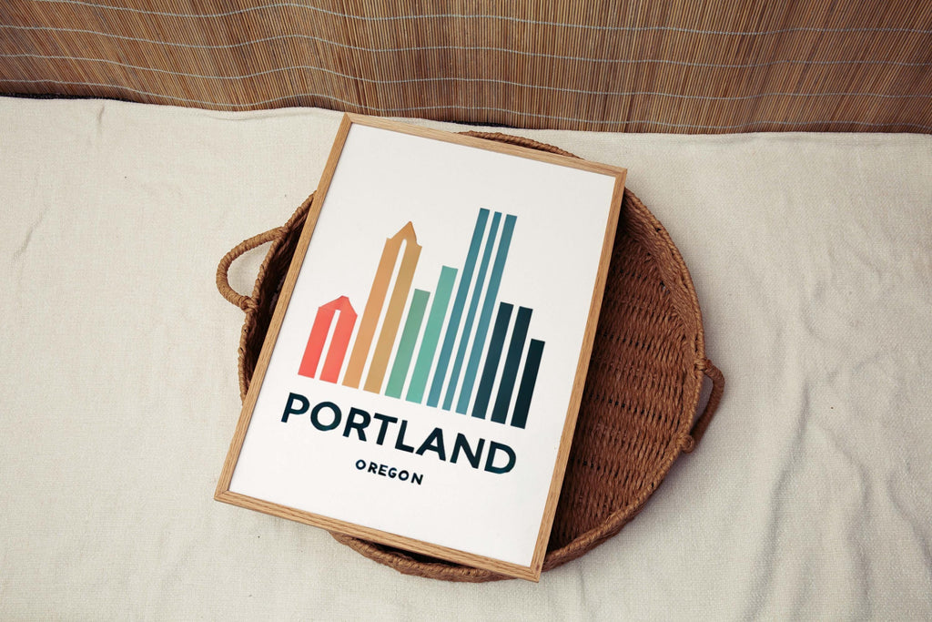 Portland Map Print - Portland, Oregon, USA