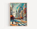 Valencia Modern Print - Valencia, Spain