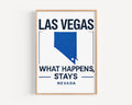 Las Vegas Wall Art Modern - Las Vegas, Nevada, USA