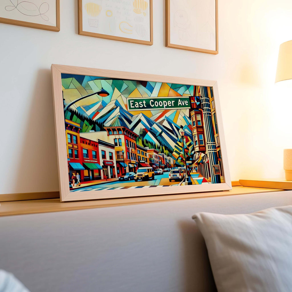 East Cooper Avenue Print Modern - Aspen, Colorado, USA