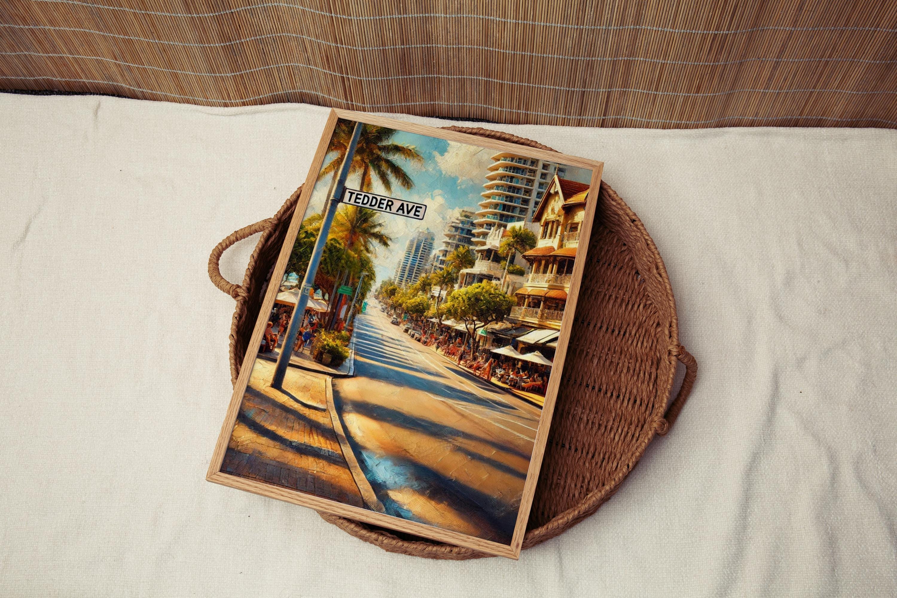 Tedder Ave Wall Art Coastal - Gold Coast, Australia