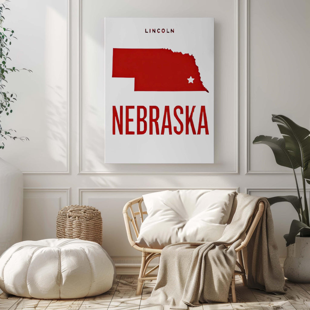 Lincoln Print - Lincoln, Nebraska, USA