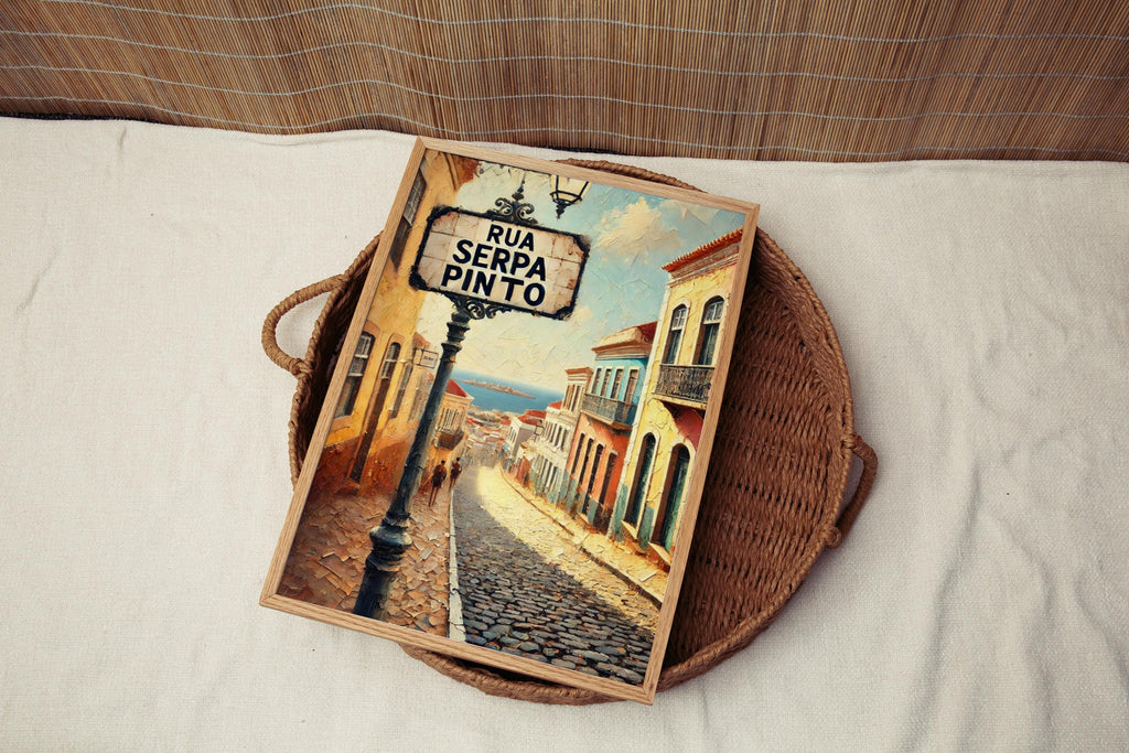Rua Serpa Pinto Wall Art - Praia, Cape Verde