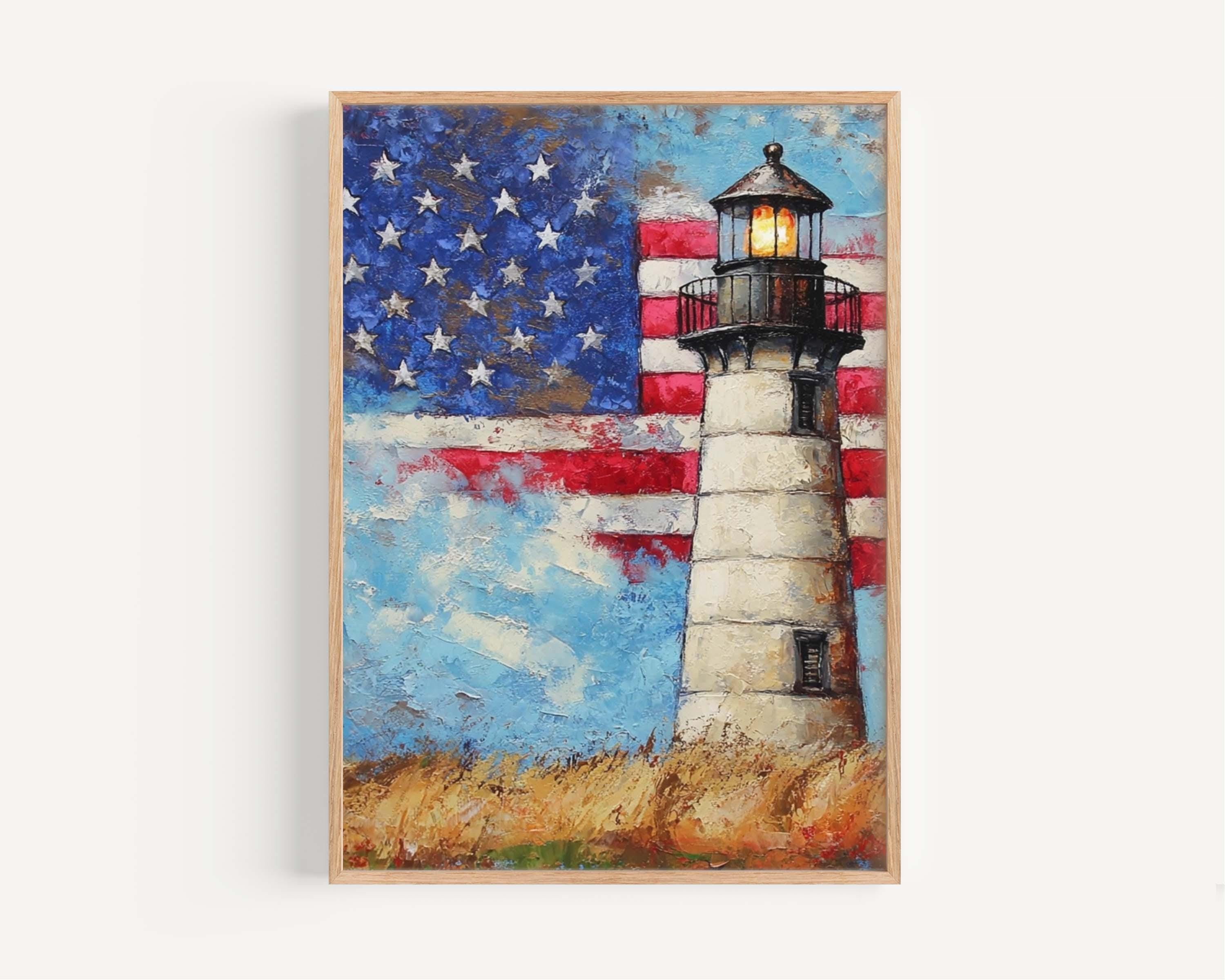 Lighthouse Print Coastal - United States