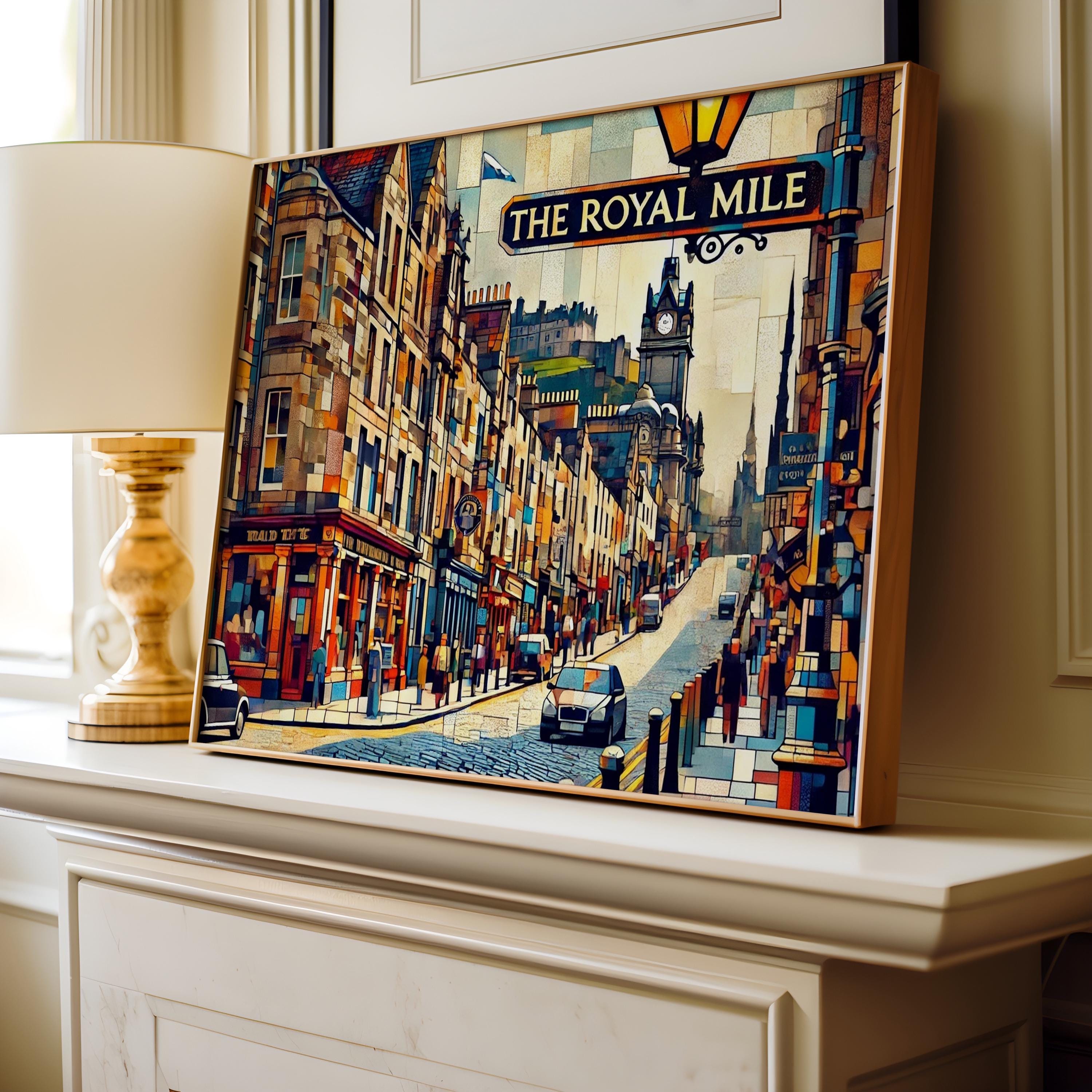The Royal Mile Print - Edinburgh, Scotland