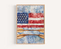 Boat Poster Patriotic - United States