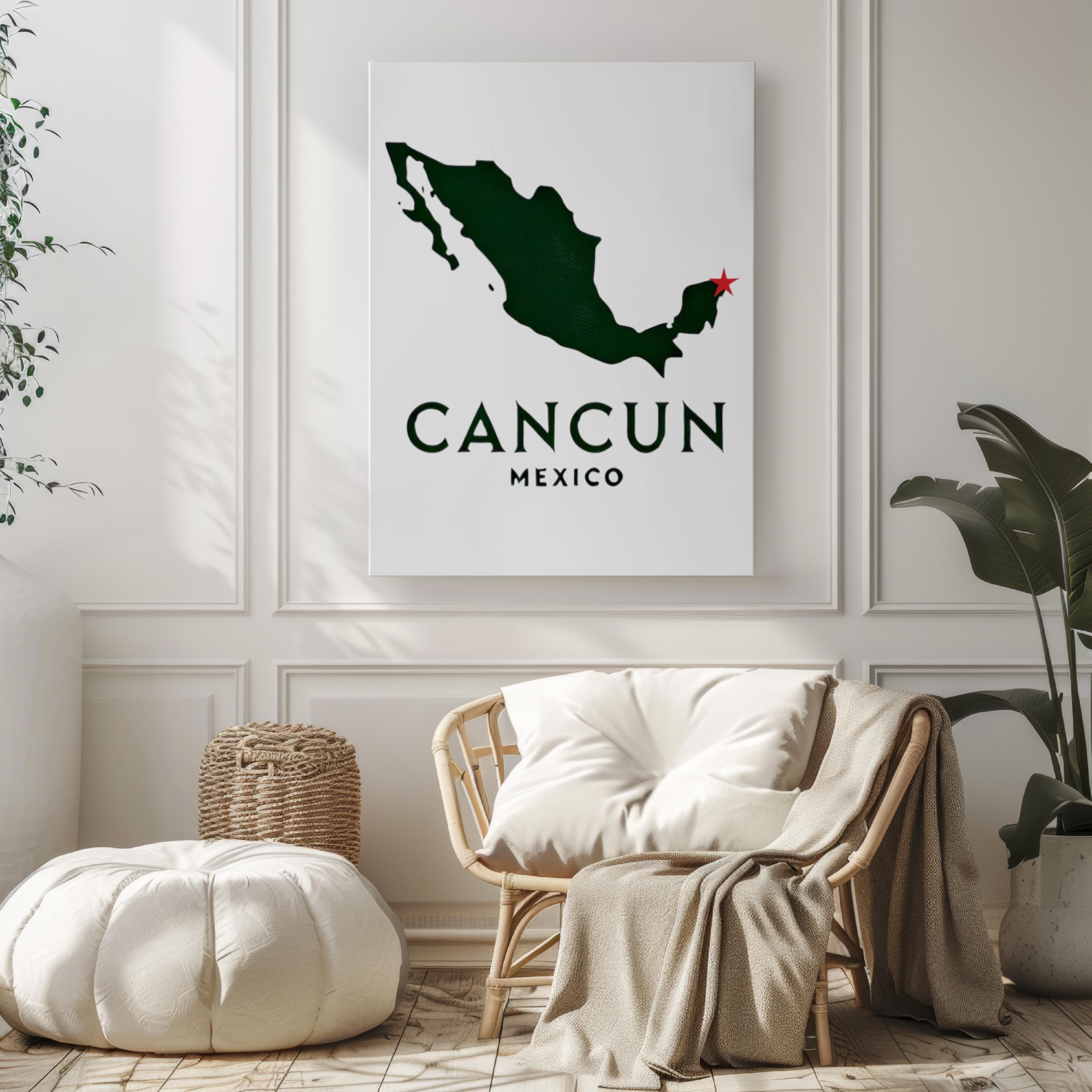 Cancun Wall Art Tropical - Cancun, Mexico