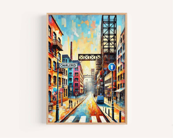 Charleroi Print - Charleroi, Belgium