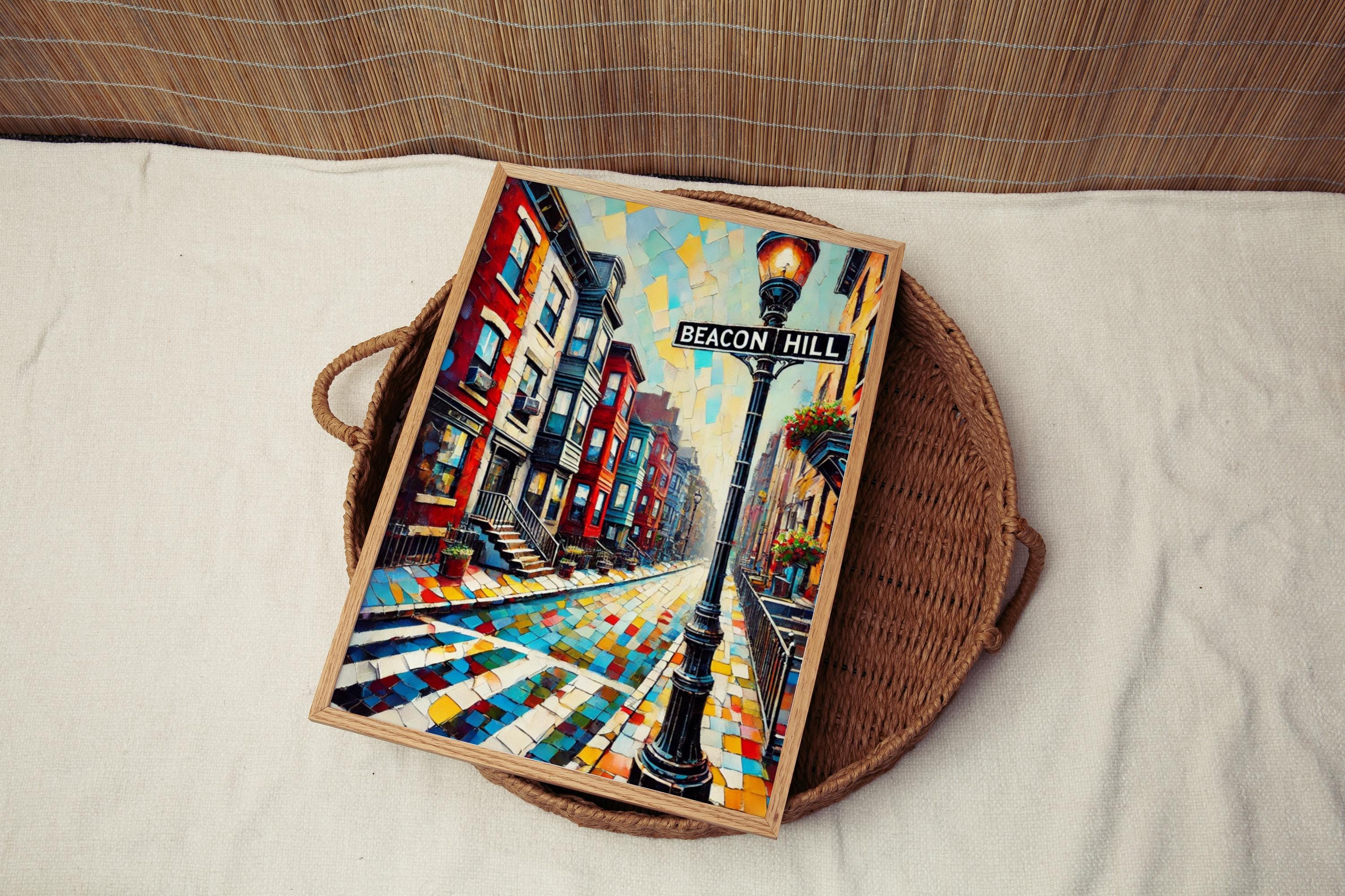 Beacon Hill Print - Boston, Massachusetts, USA