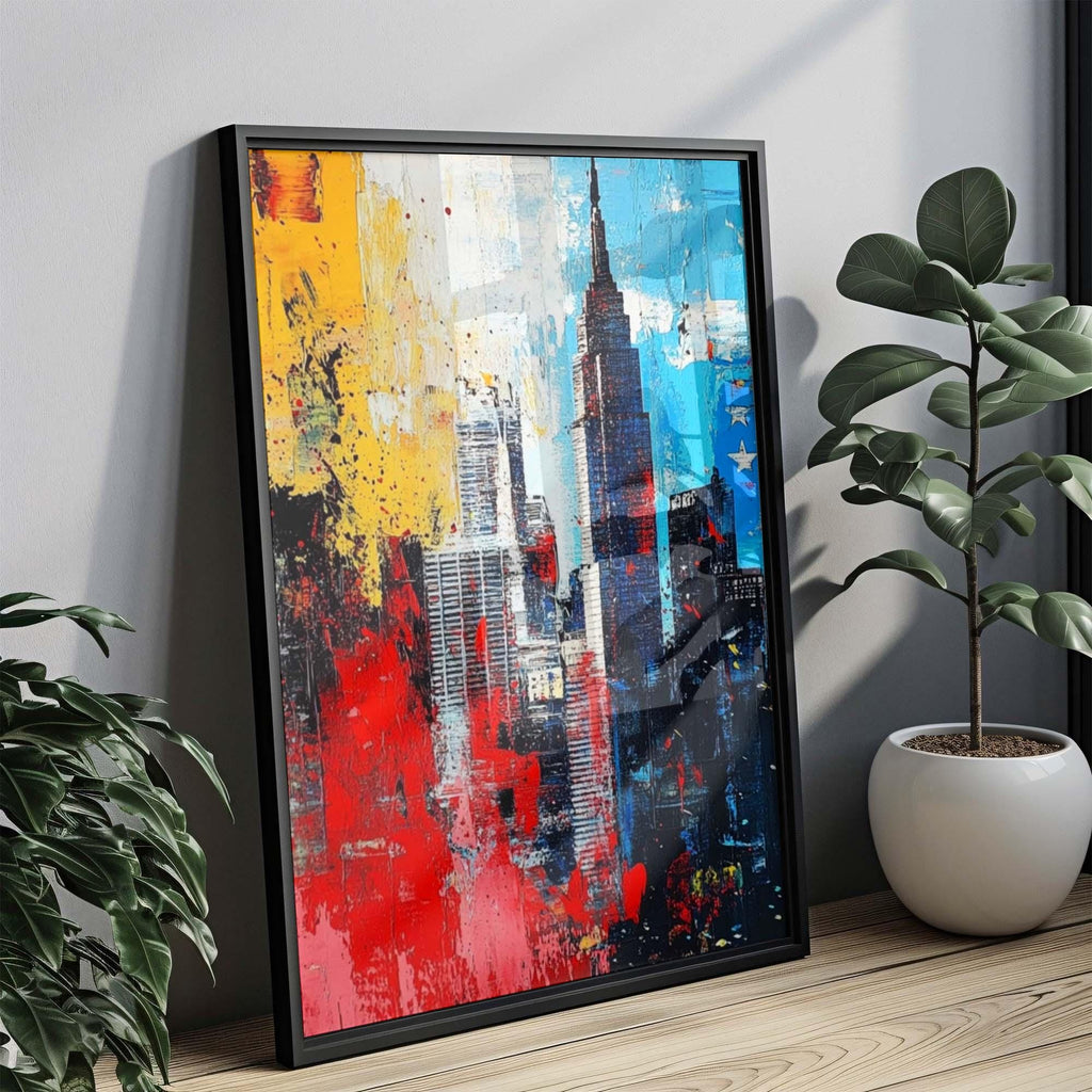 City Skyline Poster - United States