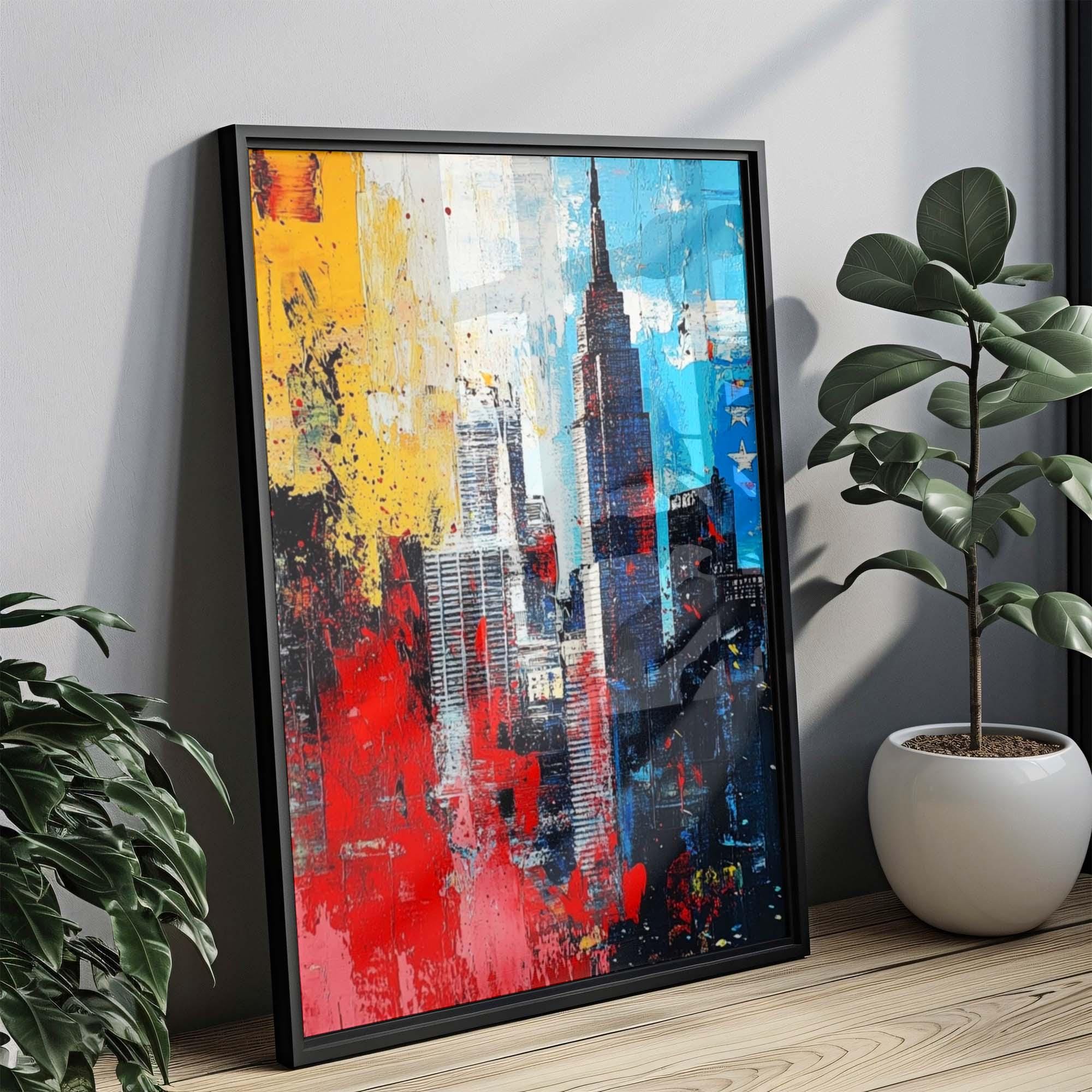 City Skyline Poster - United States