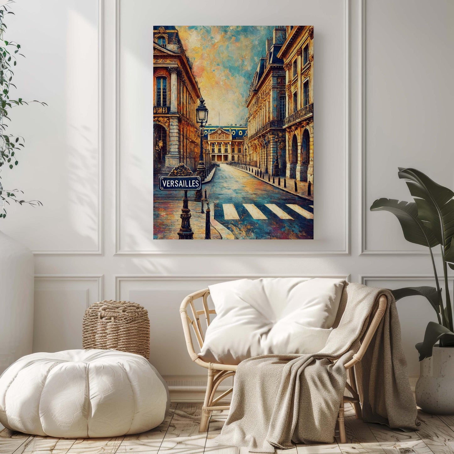 Versailles Art Print - Elegant French Wall Art, Travel Poster, European Decor, Housewarming & France Gift, Versailles Wall Art for Home