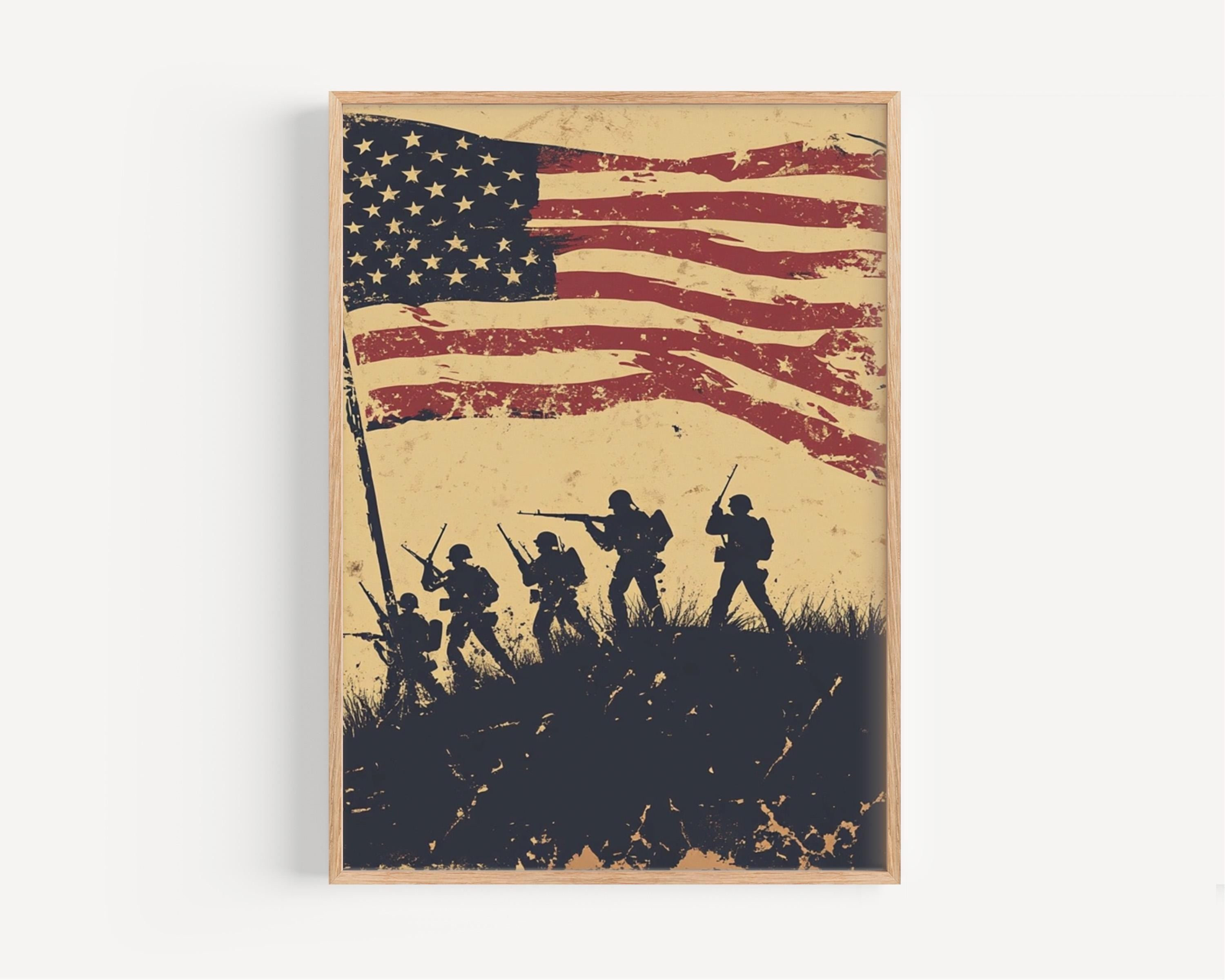 American War Poster Patriotic - USA
