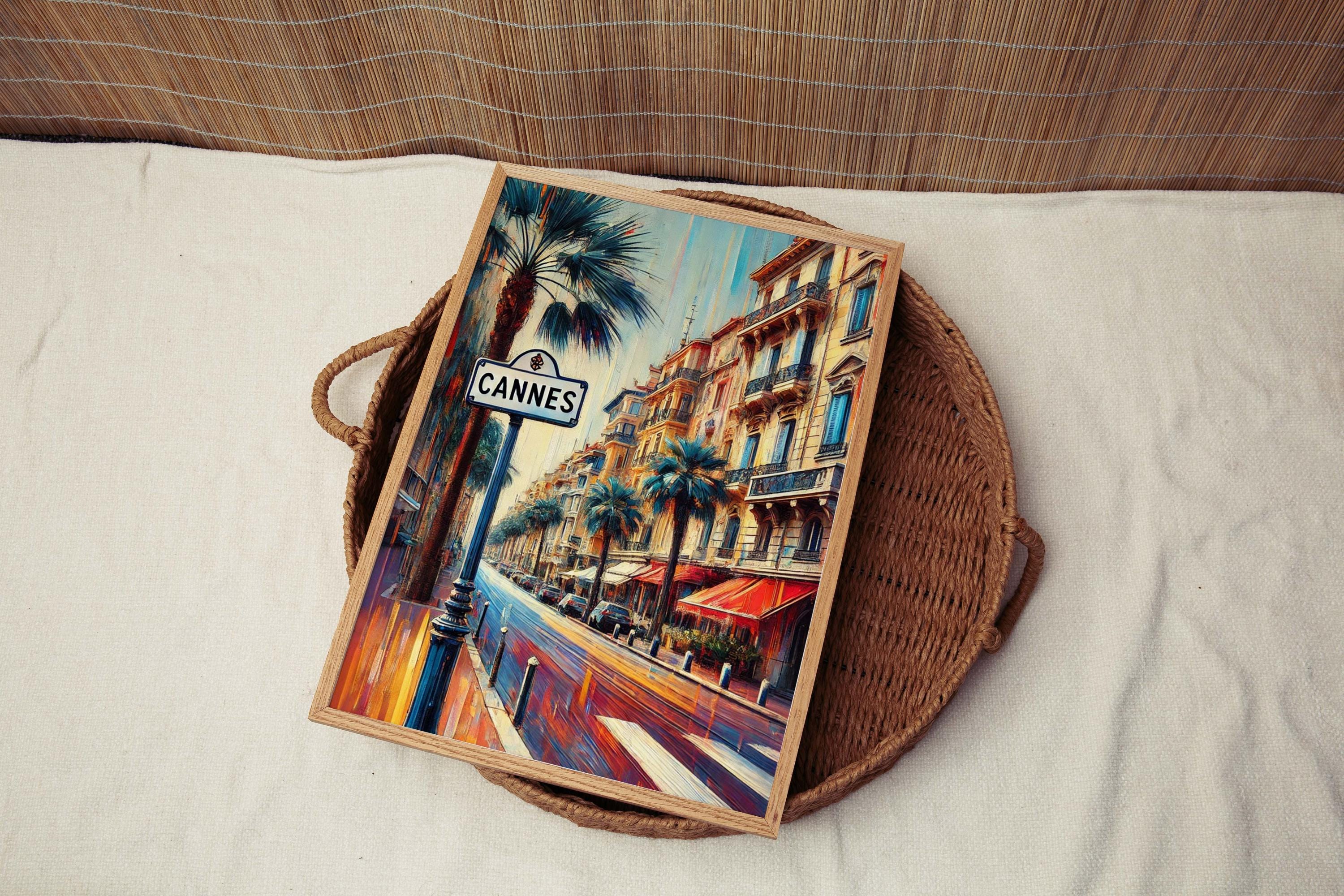 Cannes Poster City Print - Cannes, France