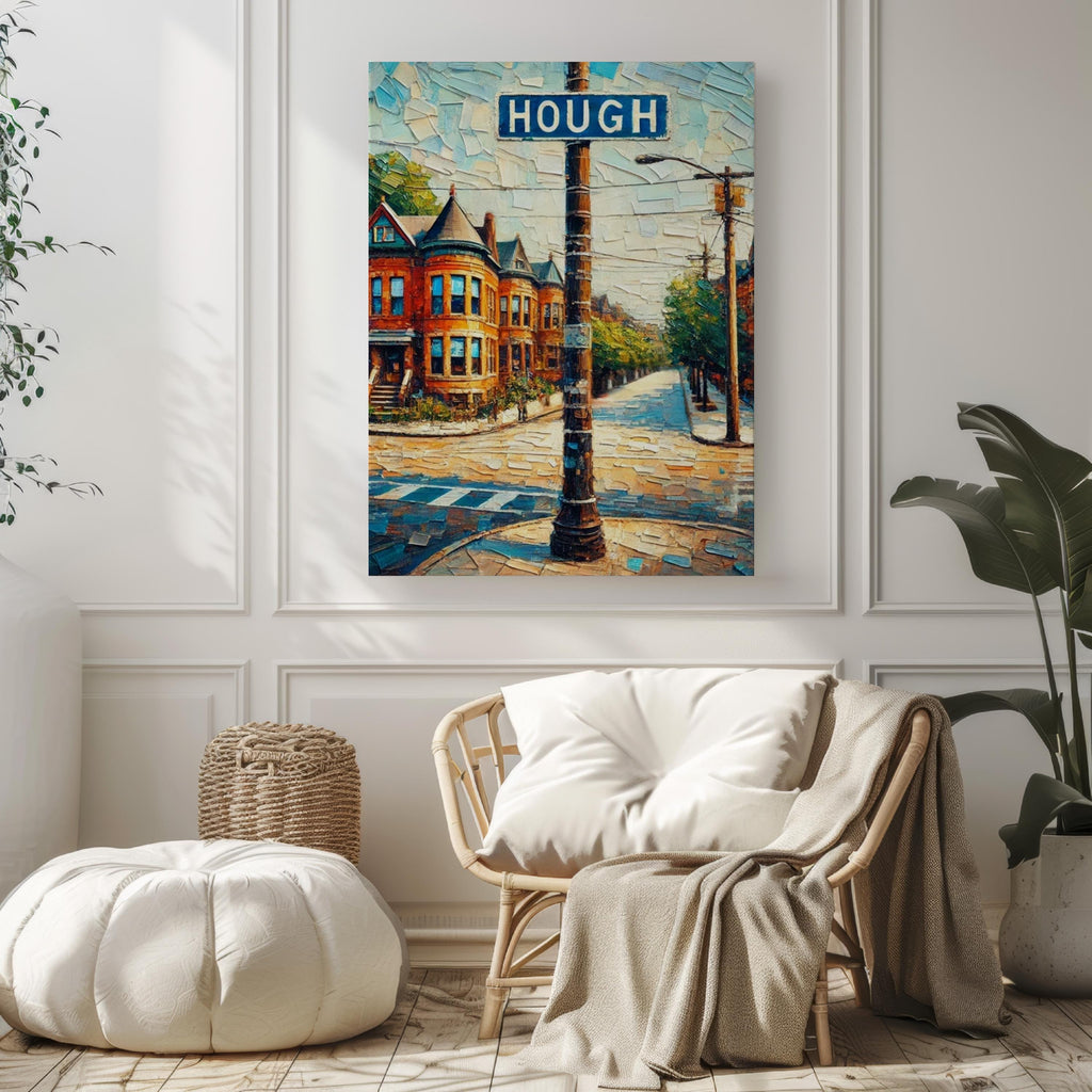 Hough Wall Art - Cleveland, Ohio, USA