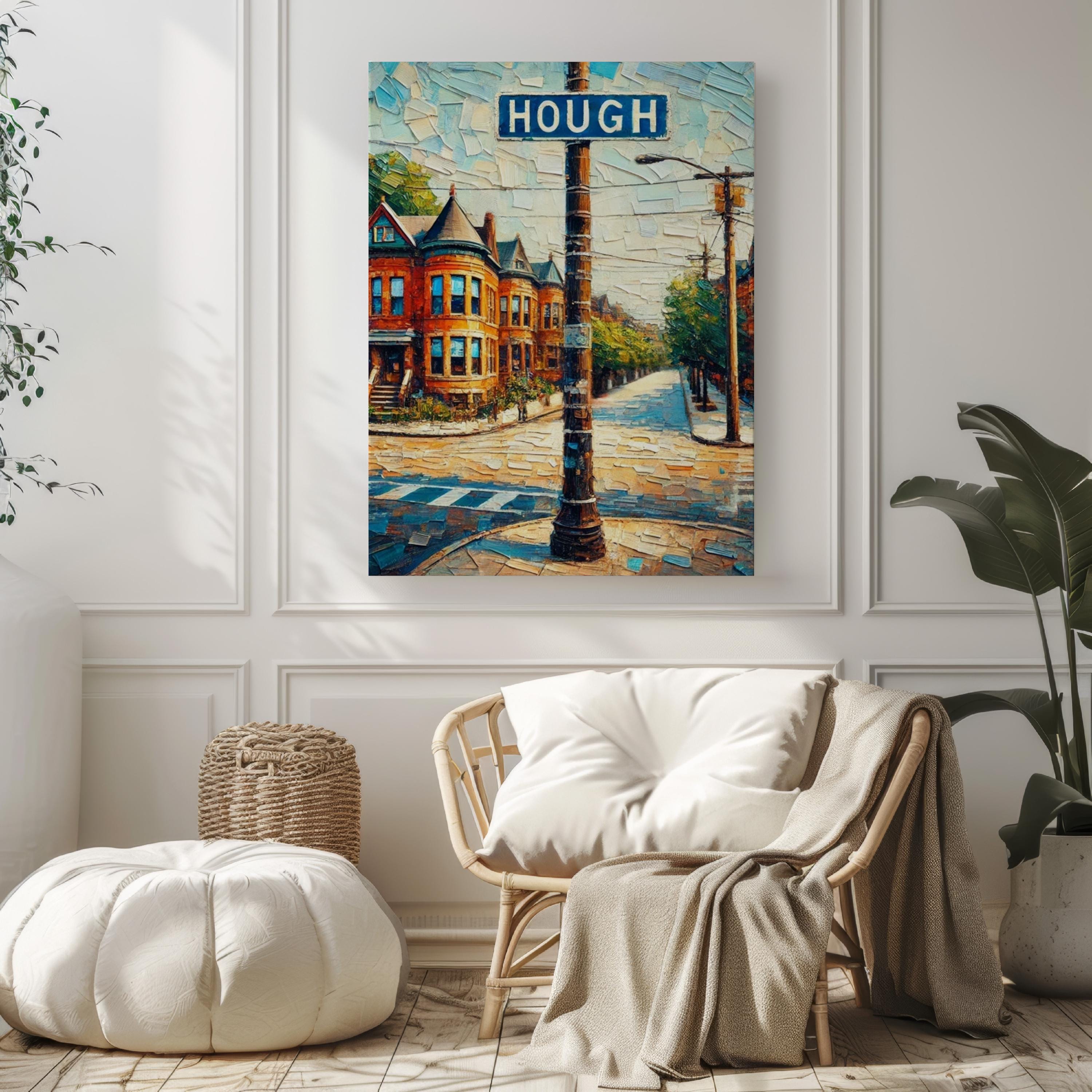 Hough Wall Art - Cleveland, Ohio, USA