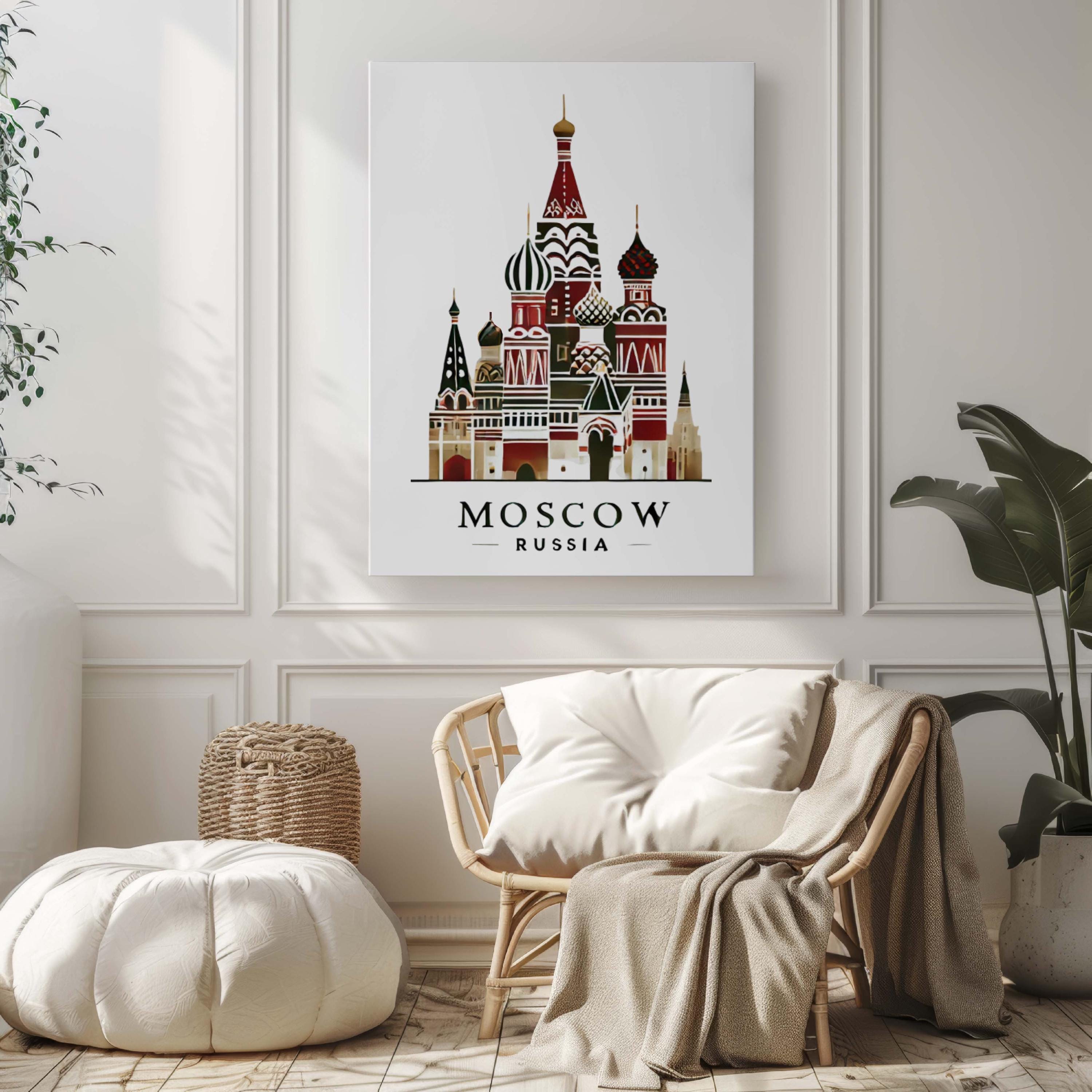 Moscow Print Decor - Moscow, Russia